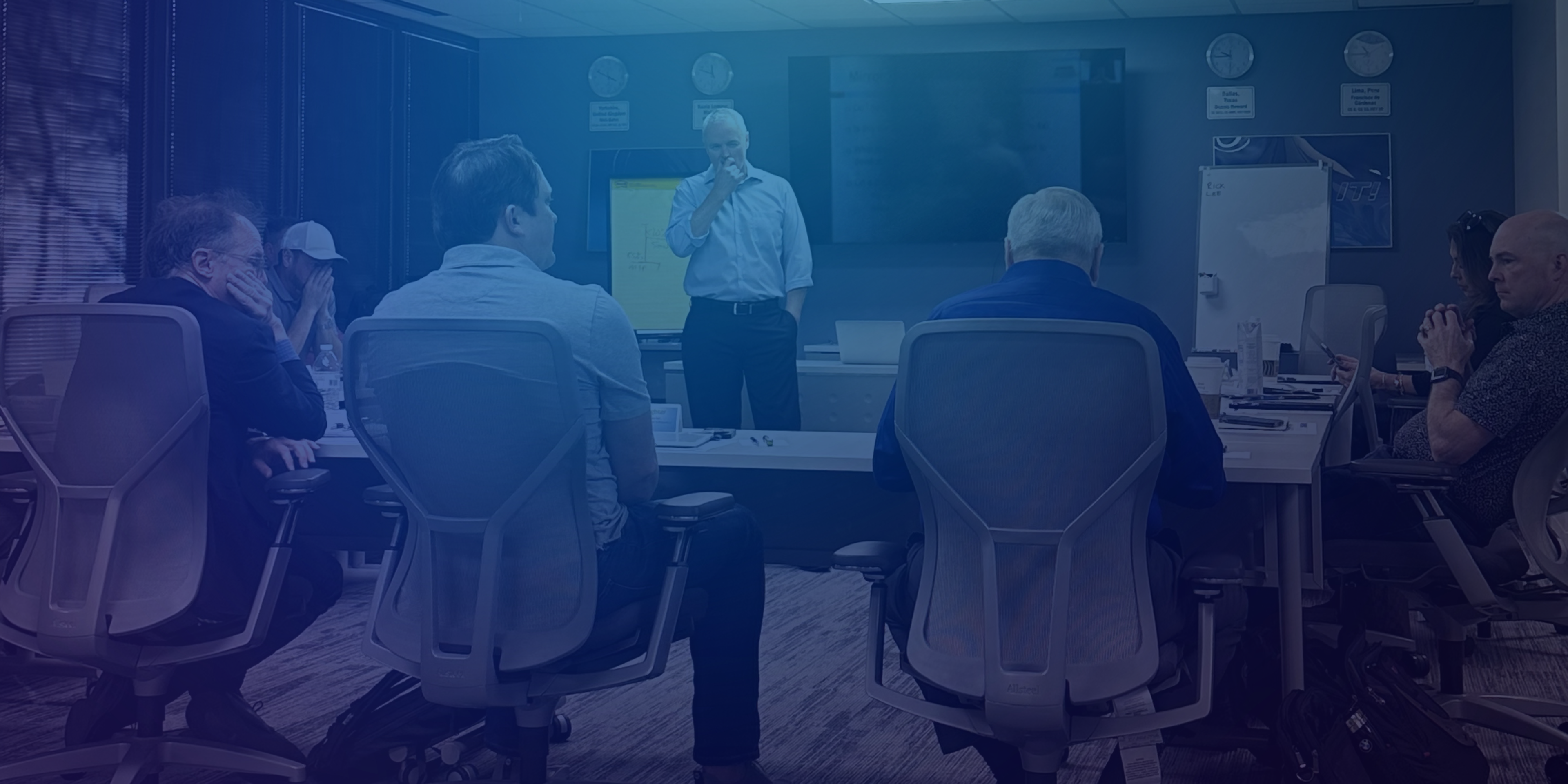 Blue background with diamond pattern