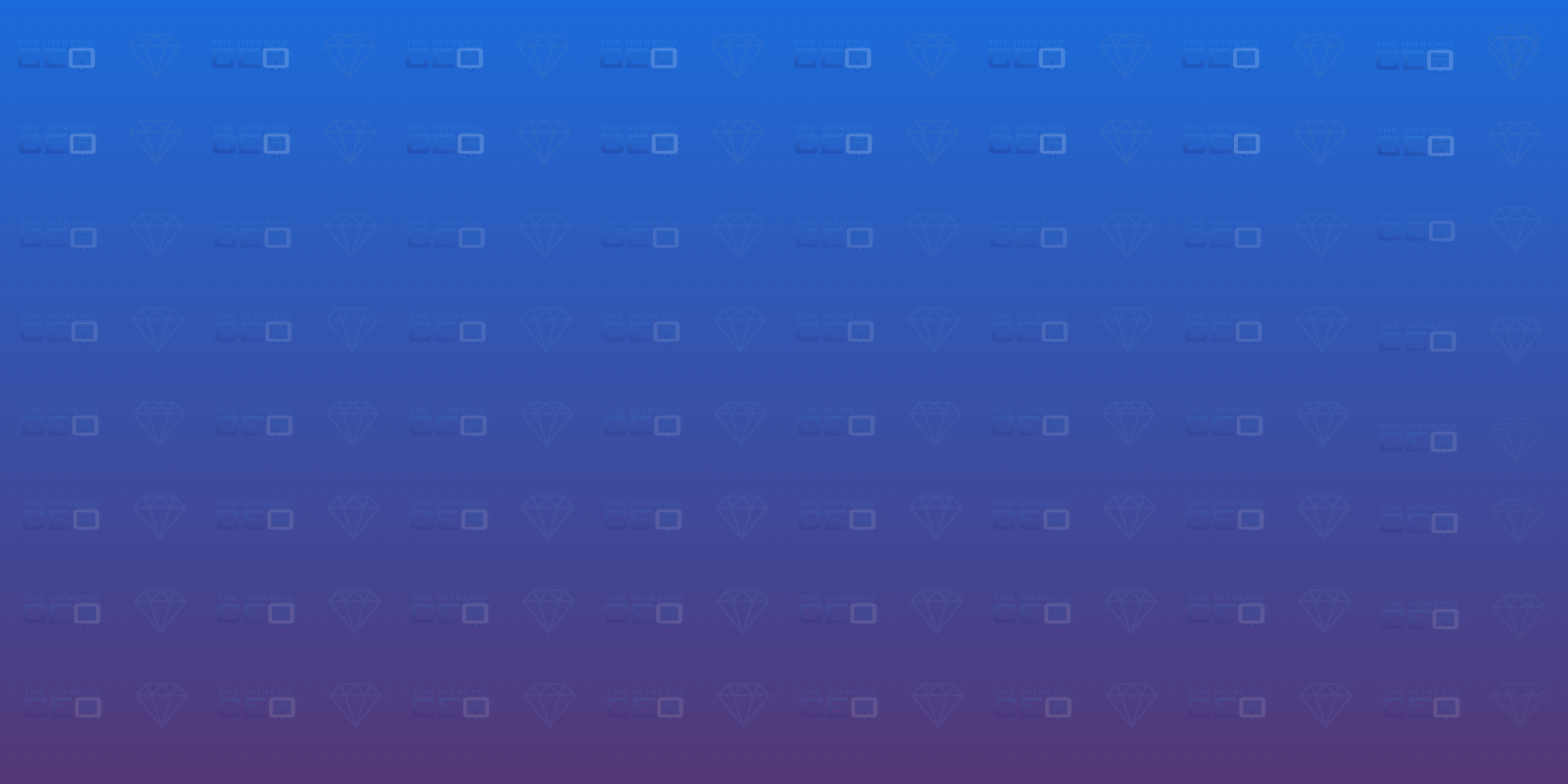 Blue background with diamond pattern